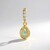 Pendentif en argent et Opale Welo