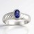 Anello in argento con Tanzanite (Pallanova)