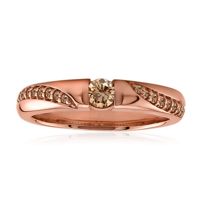 Anello in oro con Diamante Rose de France VS1 di Argyle (Annette)