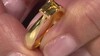 Zilveren ring met een Gele Zirkoon (Adela Silber)