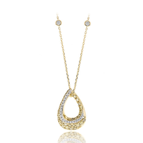 Collier en or et Diamant fancy SI1 (CIRARI)