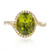 Anillo en oro con Peridoto de Dashihe