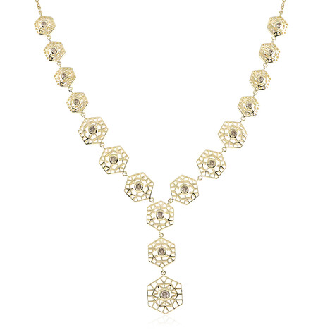 I2 Champagner-Brillant-Goldcollier (Ornaments by de Melo)