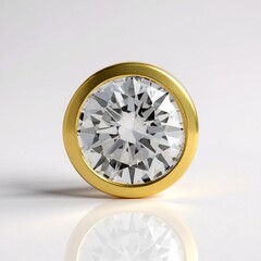 Ciondolo in oro con Diamante VVS2 (G)