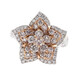 Bague en or et Diamant rose I1 (CIRARI)