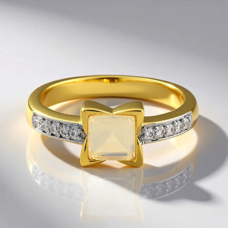 Anello in argento con Opale di Welo