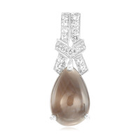 Pendentif en argent et Agate du Botswana