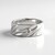 Anello in argento con Diamante Champagne I2 (de Melo)