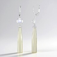 Lime Topaz Silver Earrings (KM by Juwelo)