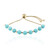Bracelet en argent et Turquoise arizona