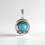Ciondolo in argento con Turchese (Desert Chic)