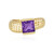 Amethyst-Silberring (Ornaments by de Melo)