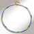 Collana in argento con Tsavorite della Tanzania