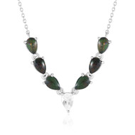 Mezezo-Opal-Silbercollier