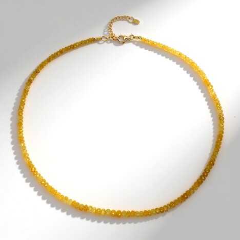 Collana in argento con Eliodoro