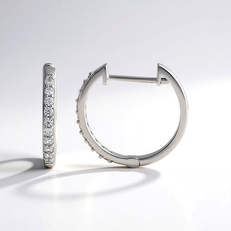 Orecchini in argento con Zircone
