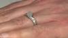 Anillo en plata con Aguamarina de Brasil (de Melo Essence)