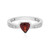 Mozambique Garnet Silver Ring