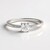 Bague en argent et Zircon