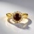Anello in argento con Zircone Rosa