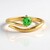 Anello in argento con Lemshuku Tsavorite
