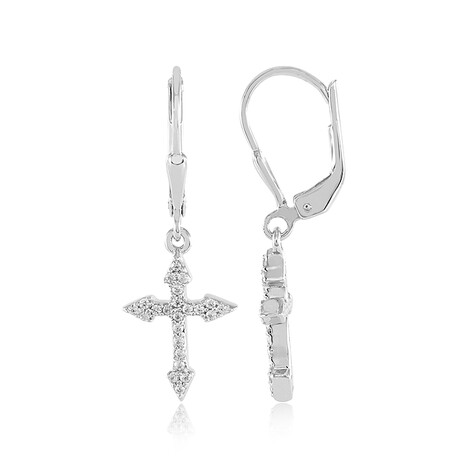 Pendientes en plata con Zircón