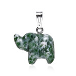 Colgante en plata con Serpentina