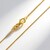 Catenina veneziana in argento 925 placcato oro giallo - 80 cm - 3,5 g