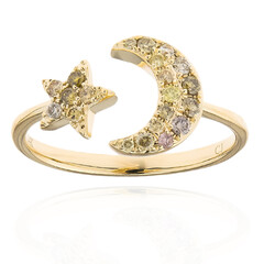 Anello in oro con Diamante Fancy SI2 (CIRARI)