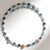 Collana rigida in acciaio con Perla d'Acqua Dolce Pesca (Riya)