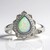 Anello in argento con Opale di Welo