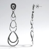 Boucles d'oreilles en argent (Desert Chic)