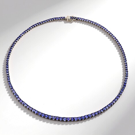 Collana in argento con Tanzanite (Gems en Vogue)