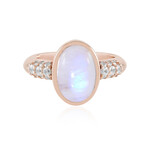 Blauer Mondstein-Silberring (KM by Juwelo)