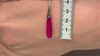 Zilveren hanger met een Roze onyx (MONOSONO COLLECTION)