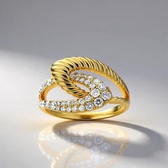 Anello in oro con Diamante I1 (H) (CIRARI)
