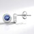 Orecchini in argento con Tanzanite (Pallanova)