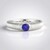 Anello in argento con Tanzanite (de Melo Essence)