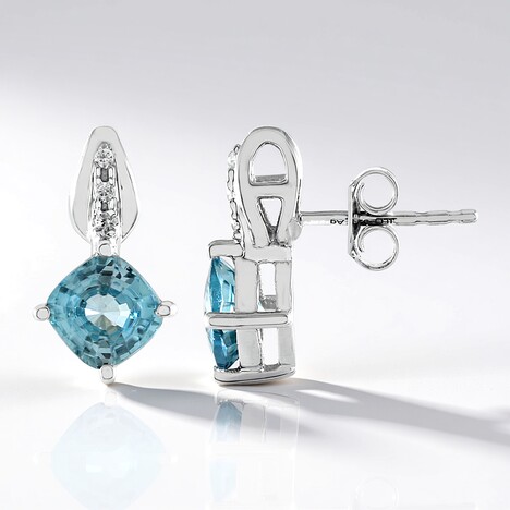 Orecchini in argento con Zircone Ratanakiri