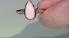 Zilveren ring met een roze opaal (KM by Juwelo)