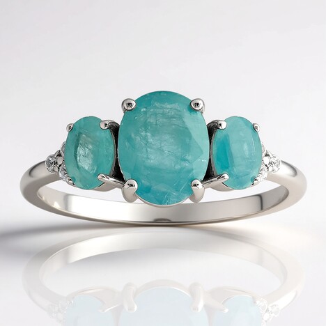 Bague en argent et Grandidierite