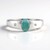 Anello in argento con Grandidierite