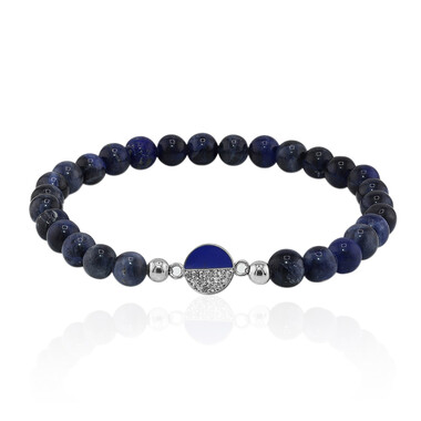 Bracciale in argento con Sodalite