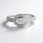 Anello in argento con Zircone