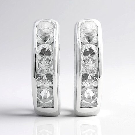 Orecchini in argento con Danburite