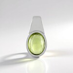 Ciondolo in argento con Peridoto Arizona