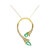 Collana in oro con Smeraldo Zambia AAA (CIRARI)
