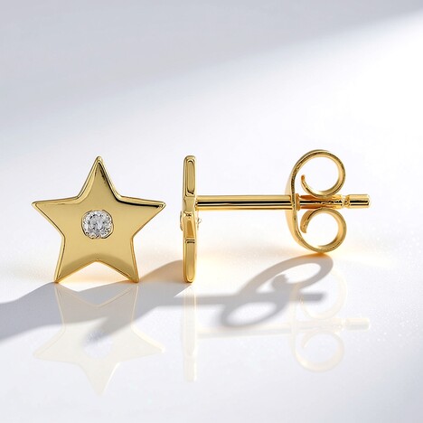 Boucles d'oreilles en argent et Zircon