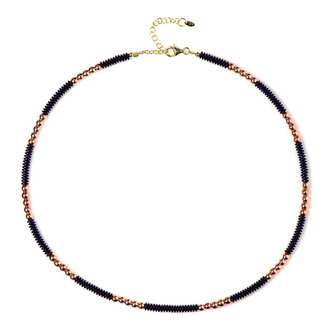 Collana in argento con Ematite Porpora