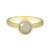 Welo-Opal-Silberring (MONOSONO COLLECTION)